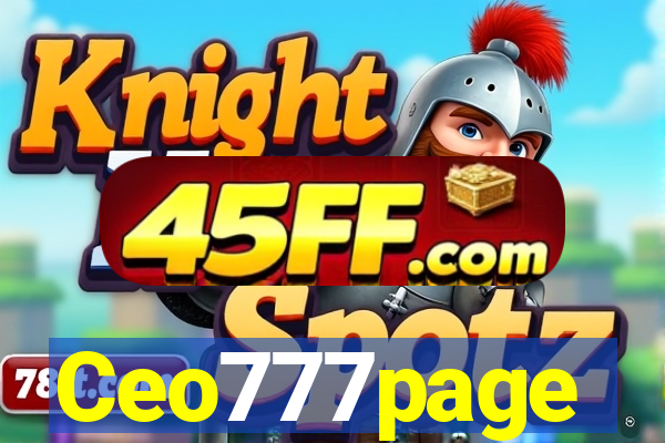 Ceo777page