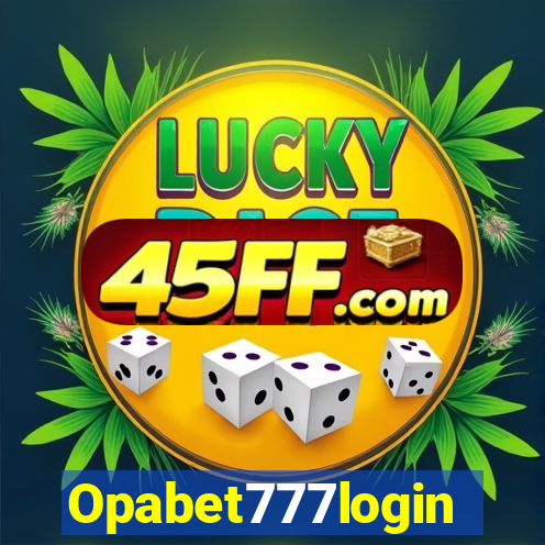 Opabet777login
